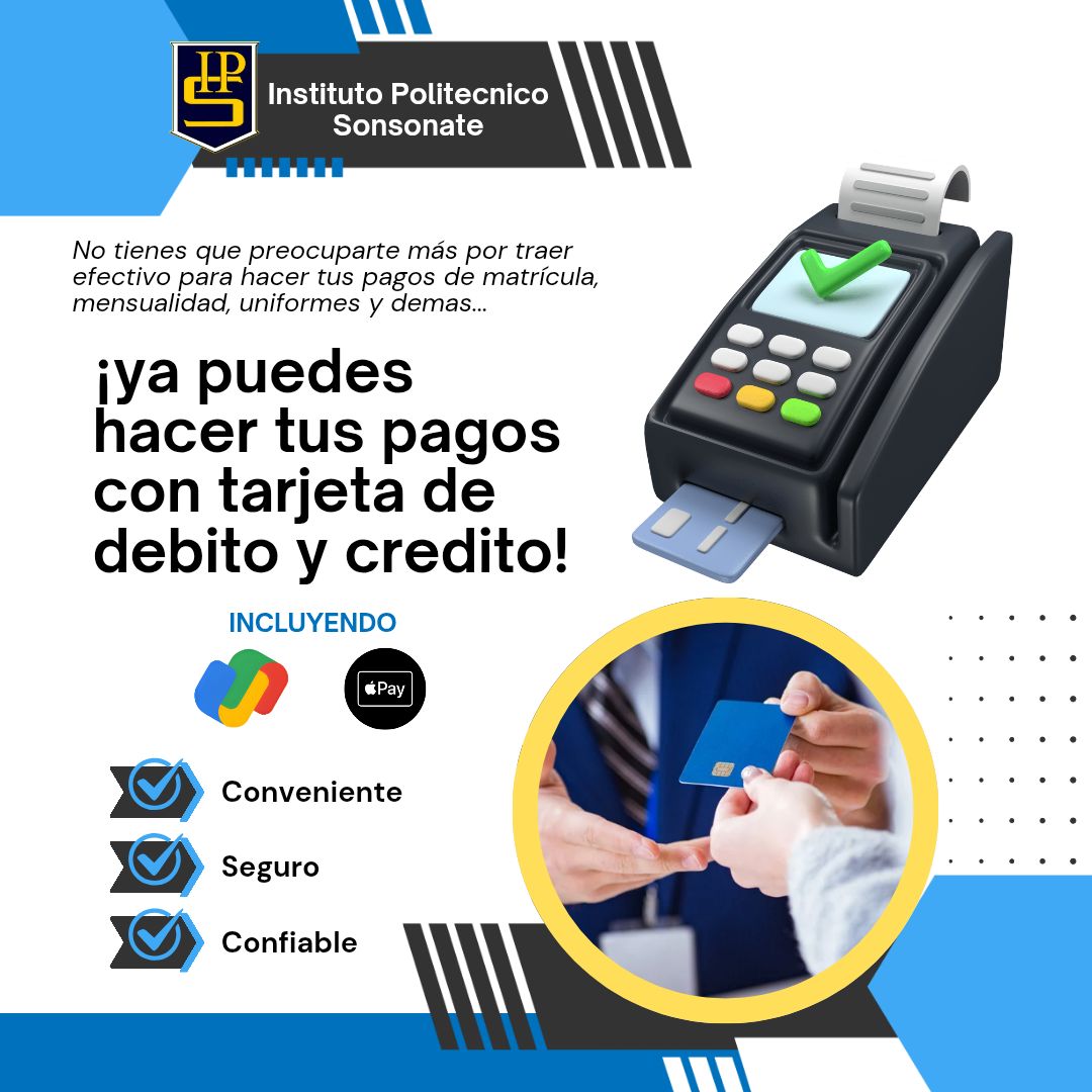 Formas de Pago